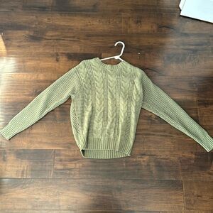 Green American Eagle Sweater